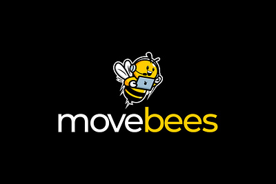 Bee Logo bee bees brand design branding branding concept customerservice graphic design laptop logo logodesign logos