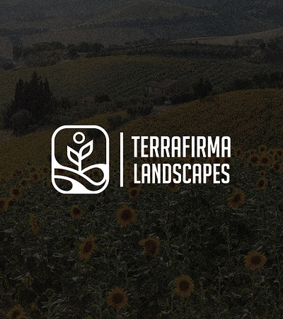 TERRAFIRMA LANDSCAPES brand branding design graphic design identity isotype logo logodesign logomark mark vector visual visual identity