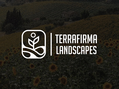 TERRAFIRMA LANDSCAPES brand branding design graphic design identity isotype logo logodesign logomark mark vector visual visual identity