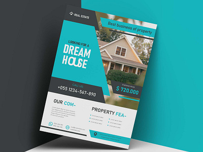 Roofing dream house flyer adobe illustrator adobe photoshop any design brochure business flyer flyer flyer design graphic design house indesign poster design print roof roofing flyer rooftop