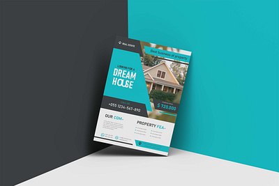 Roofing dream house flyer adobe illustrator adobe photoshop any design brochure business flyer flyer flyer design graphic design house indesign poster design print roof roofing flyer rooftop