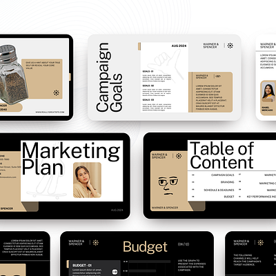 Creative Marketing Plan Presentation Design ppt design