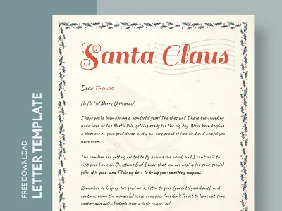 Santa Letter christmas letter docs free google docs templates free template free template google docs google google docs letter from santa letter from santa template letter template santa claus letter santa claus letter template santa letter santa letter template template