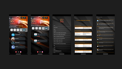 Cisco Commands app developed and published play store andr android design figma and android studio graphic design ui