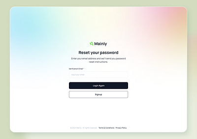 Email Verification email password trendy design ui ux