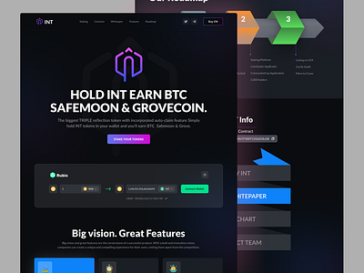 Crypto website & Landing page crypto crypto landing page crypto website landing page