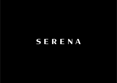 Serena Logo branding graphic design logo logodesign type design typography