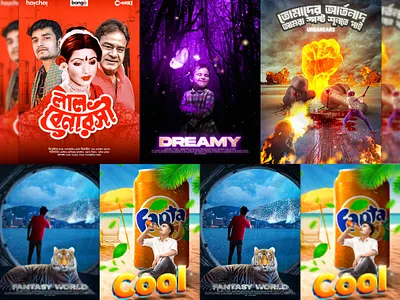 Fantasy movie poster | Larger than life fantasy fantasy movie poster larger than life larger than life design ideas larger than life photoshop manipulation movie posters redesign photo manipulation poster design ta tanzilgfx