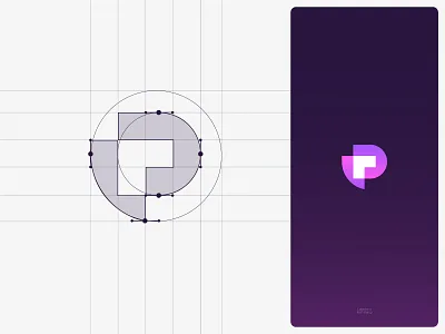 Overlapping P Logo/ P Logo /P Modern Logo /P Letter Logo brand identity branding creative design ecommerce fintech logo it logo logo designer logos p letter logo p lettermark p logo p modern logo saas startup tech logo