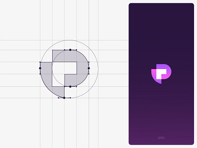 Overlapping P Logo/ P Logo /P Modern Logo /P Letter Logo brand identity branding creative design ecommerce fintech logo it logo logo designer logos p letter logo p lettermark p logo p modern logo saas startup tech logo