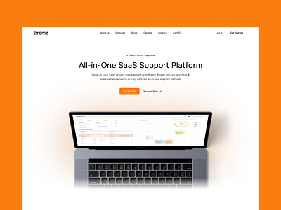 Bremz - SaaS Website Template admin app builtwithtemplate business crm platform dashboard design garphics design integration madeinwebflow madewithwebflow marketing saas saas hero saas landing saas landing page saas website software startup technology webflow