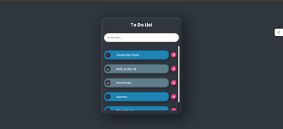 Daily UI Challenge #042 app challenge css dailyui day42 html javascript todolist website