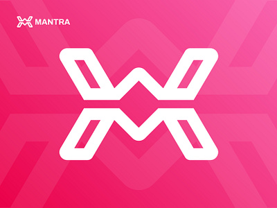 MANTRA - Logo Design Concept blockchain branding creative crypto currency decentralized defi finance firelab focus lab hola lab logo logo design logo designer modern slack startup technology token web3