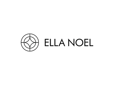 ELLA NOEL LOGO creative design graphic designer lineart logo logo design minimal minimalist