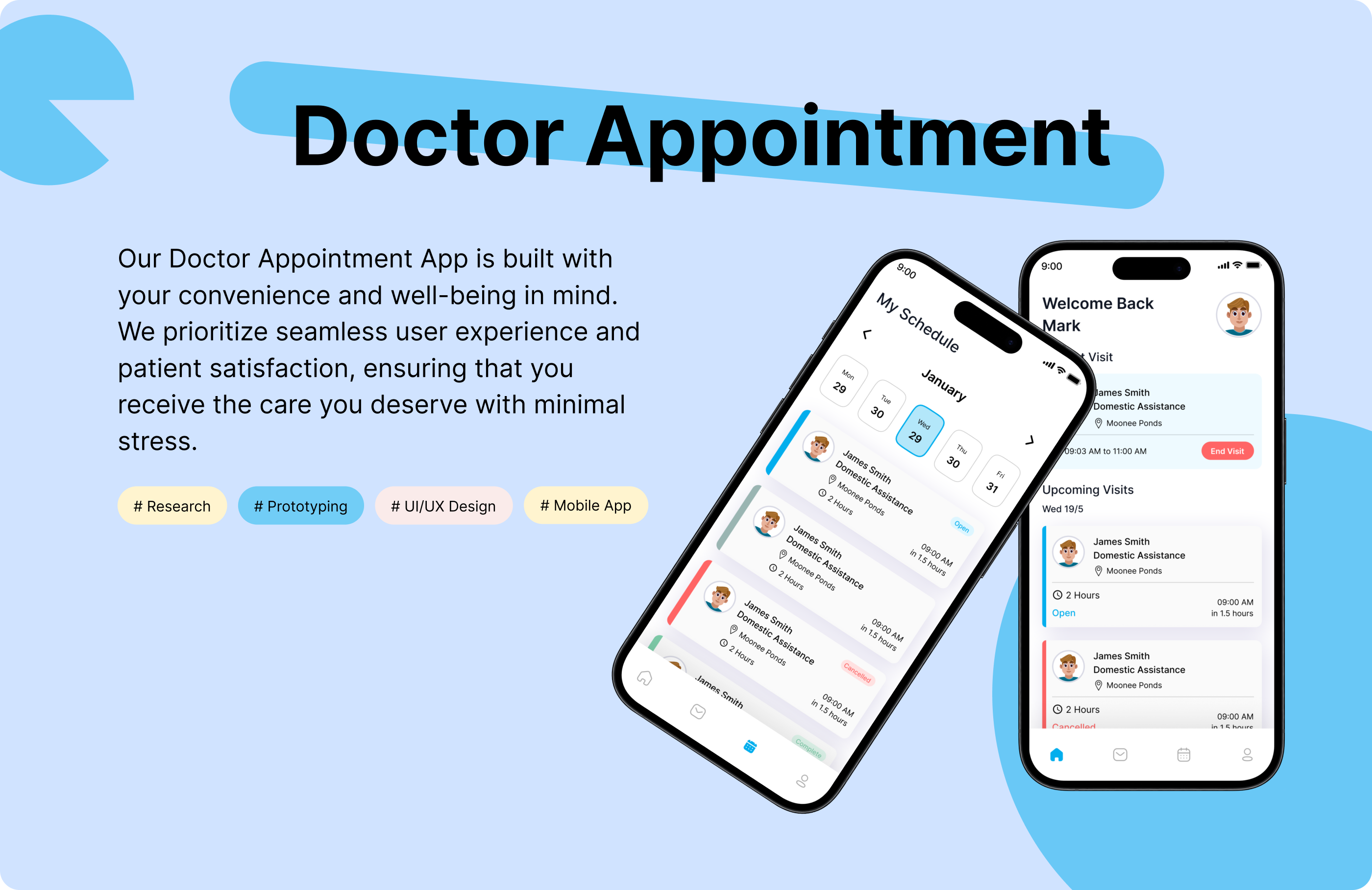 Doctor Appointment App By Muhammad Dawood Saddique On Dribbble