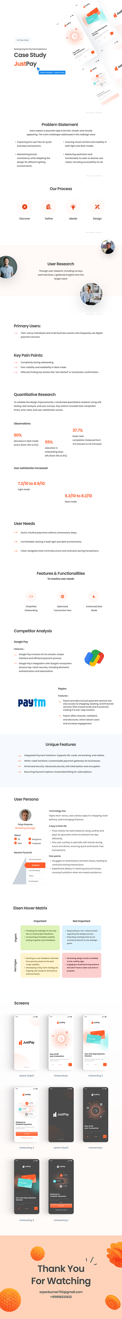 JustPay App Redesign – Enhancing Digital Payment Experiences appredesign casestudy darkmode digitalpayments justpay mobileapp productdesign uidesign userexperience uxdesign visualdesign