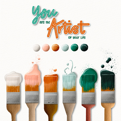 Let's Paint! art artist design illustration paint