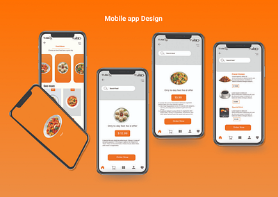 Food app design graphic design graphics design. illustration logo design ui design