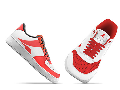 Keeps Logo Mockup Shoes athletic branding branding graphic design logo shoe design sneakers sports footwear