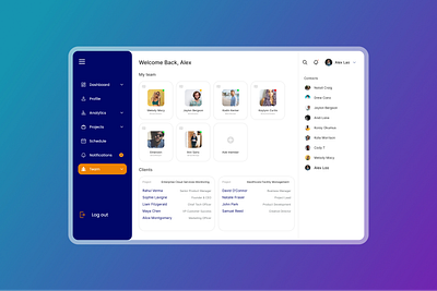 Project Insight Dashboard UI Design (Team) analytics app design branding dashboard ui desktop app management dashboard minimal mockup modern dashboard product design project dashboard project management saas dashboard saas tool ui ux design web apps design