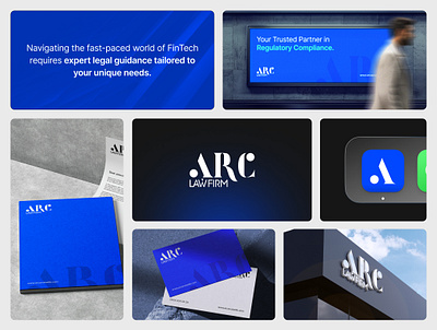 ARC Law Firm - Branding brand design brand guidelines brand identity branding design graphic design logo logo design