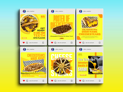 Food Promotional Post Design ads advertising banner ads branding design flyer food food design graphic design graphic designer instagram instagram post post design poster poster design promotional safar creation ig safarcreation safargraphics square