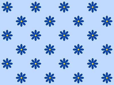 Flower Pattern blue flowers graphic design pattern making