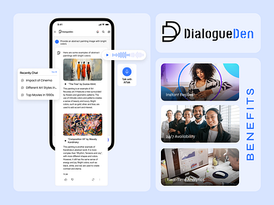 Gepchat Landing page Design Concept aichatbot aitechnology chatgpt40 dialogueden figmadesign instantreplies realtimeanalytics seamlessconversations smartbot uidesign uiux