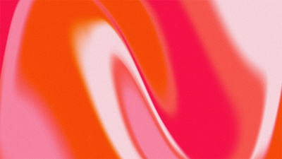 Abstract art #40 - Bubble gum barbie bubble gum grainy orange pink white