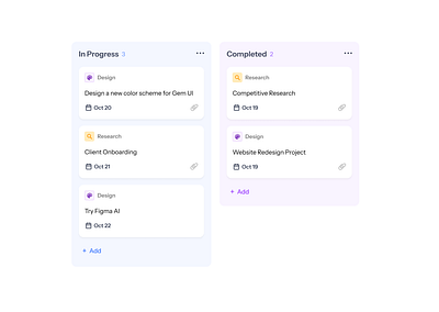 Task Management UI Cards app card design dashboard design design project management task app task app ui task app ui ux task management ui ui cards ui design ui ux