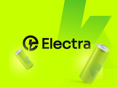 Electra Logo - Presentation, Energy drink brand brand branding design graphic design icon logo logo design logodesign logos