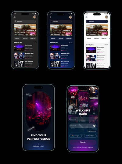 Event Booking app UI event booking app ui ui