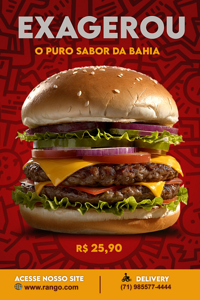 Big Burguer animation branding graphic design logo