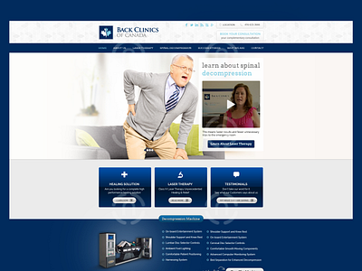 Back Clinic to Canada Landing Page UI Design canada design clean ui conversion driven design creative landing page figma design health website interactive ui landing page design medicle minimalistic design modern design product landing page responsive design uiux design user interface design web interface web ui website design
