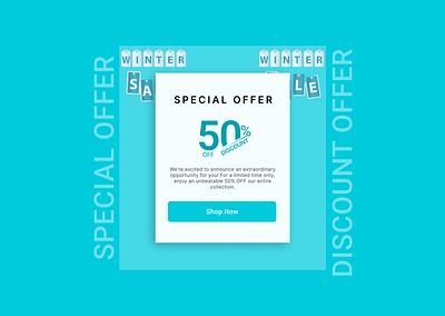 Special Offer UI Design dialyui discount fashion latest offer sales trend ui