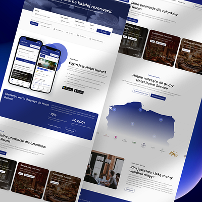 Website Concept for Hotel Booking App app booking branding concept design home page hotel mobile app ui