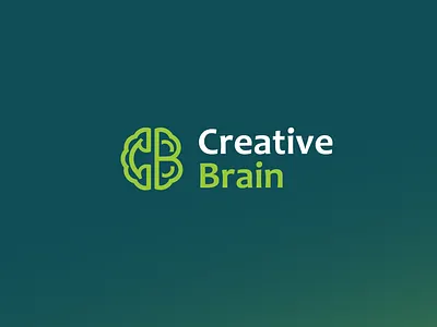 Creative Brain asad choudhary brain branding business logo creative design logo design logo designer minimal