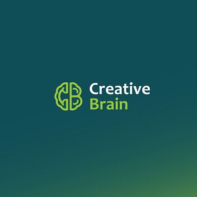 Creative Brain asad choudhary brain branding business logo creative design logo design logo designer minimal