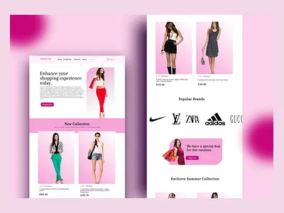 Online Shopping Web Site shopping ui userexperience website