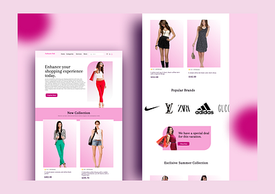 Online Shopping Web Site shopping ui userexperience website