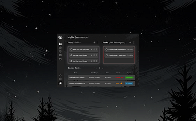 Planit UI Design ui