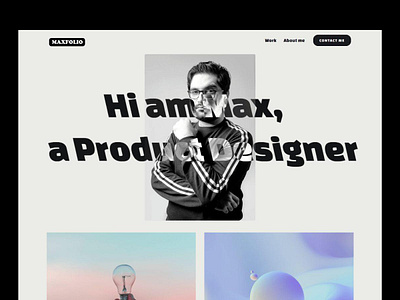 Maxfolio - Portfolio Website Template agency agency design agency landing page agency studio agency website design creative designer portfolio portfolio design product design webflow