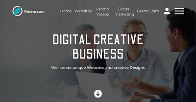 Website pro corporate design digital design ui