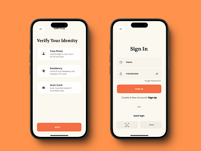 Online Banking App | Fintech home page account detail bank design fintech it mobile design mobile view product design sign in ui ux