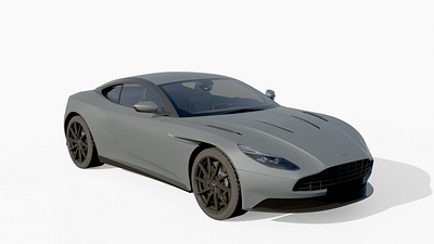 High-Quality Aston Martin DB11 3D Car Models | Download & Custom 3d 3d models aston martin db11 blender car models models