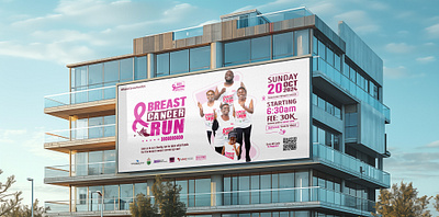 Breast Cancer Run branding creative design event branding graphic design logo visual identity