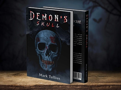 Demon's Skull book cover book cover design book cover designer book design books demons skull ebook ebook cover ebook cover design epic epic book epic book covers epic bookcovers epic covers graphic design hardcover horror book cover mystery book cover paperback cover thriller book cover