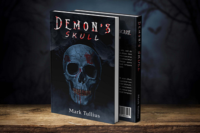 Demon's Skull book cover book cover design book cover designer book design books demons skull ebook ebook cover ebook cover design epic epic book epic book covers epic bookcovers epic covers graphic design hardcover horror book cover mystery book cover paperback cover thriller book cover