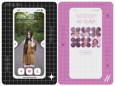 Dating Mobile iOS App Design Concept android android design app app design concept app design template app interface app screen design app ui dashboard dating dating app design interface ios ios design mobile mobile app product design ui ux