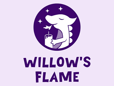 Willow's flame logo branding clean design figma graphic design icon illustration logo logotypr minimal trending ui